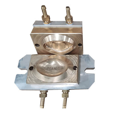 Plastic Injection Mould Voor Toilet Soap Press Stamper Stamping Machine Holte 1-8