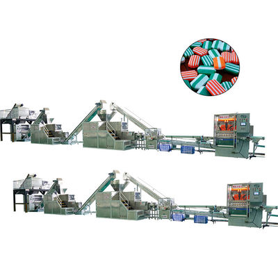Productie van zeep met volledige twee-kleurige sandwichzeep afwerking