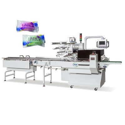 Hoge productiviteit Automatische bad toilet zeepmachine plastic film verpakkingsmachine