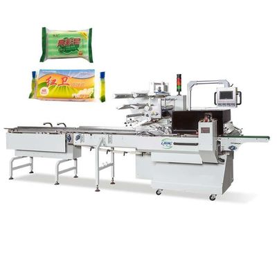 Breedte 450 mm Automatische zeepverpakkingsmachine voor grootschalige zeepproductie