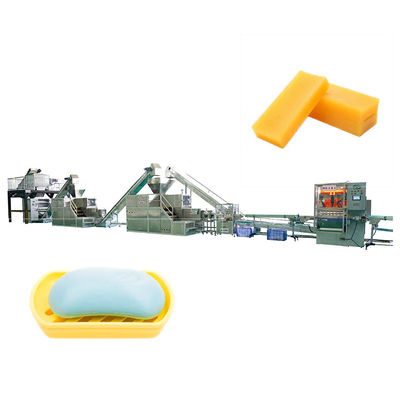 Volledig automatisch toilet 2000 kg/uur Twee-kleurige broodje zeep productie machine