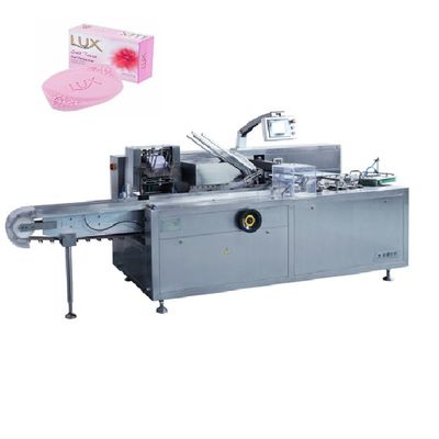 Automatische verpakkingsmachine voor het verpakken van kleine dozen met zeepkarton