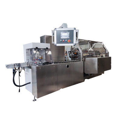 Automatische verpakkingsmachine voor het verpakken van kleine dozen met zeepkarton