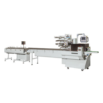 Automatische machine voor het verpakken van zeep voor het wassen van kissen met een hoge productiviteit