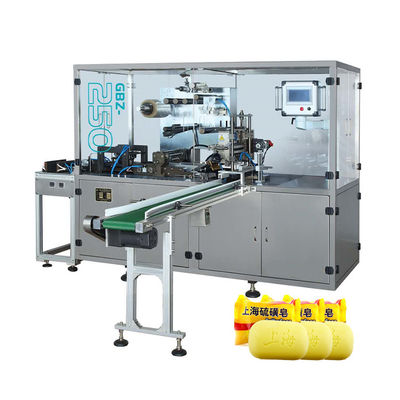 50-60 stuks/min Verpakkingssnelheid Automatische filmverpakkingsmachine voor zeeppapier