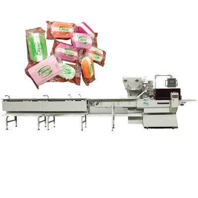 220v handgemaakte zeepmachine Flow-wrap verpakkingsmachine voor zeep