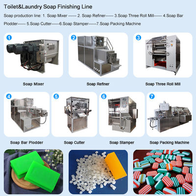 Andere chemische apparatuur LIMAC Automatische productielijn Toiletbar zeepmachine