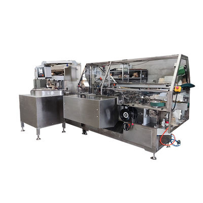 Video Technische Ondersteuning Hotel Ronde Zeep Pleated Wrapper Machine Verpakkingsmachine