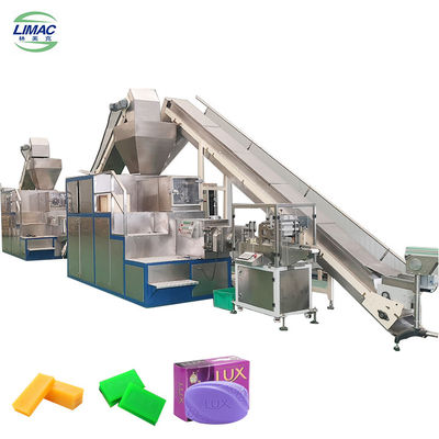 Makkelijk te bedienen roestvrij staal 1000 kg/uur Zeepmachine Productielijn