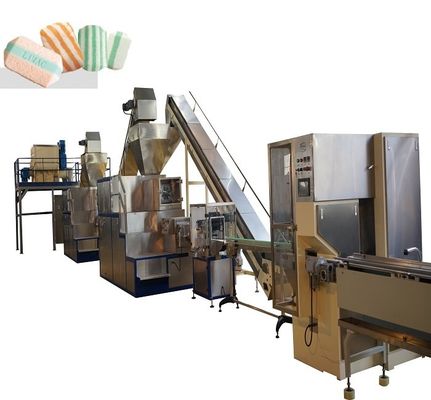 3000 kg/h Productielijn voor wasmachines/toiletzeepmachines voor productie-installaties