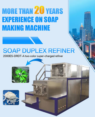 Revolutioneer uw zeepproductieproces met 2000ES-DRDT-A Duplex Single-Worm Raffinator