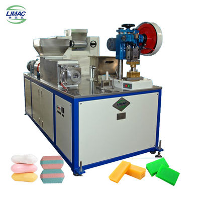 Handmatige Stamper 100 kg/h Kleine hotelbar zeepmachine met PLC