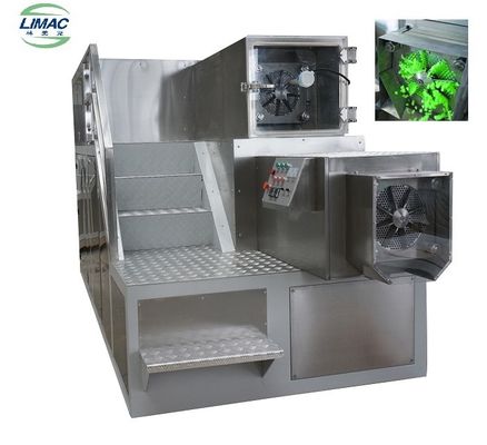 5.5 7.5 KW Duplex Single-Worm Refiner Zeepmachine voor de productie van toiletzeep