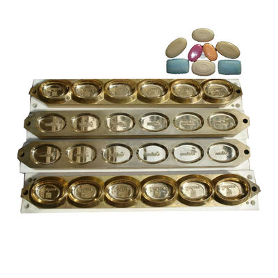 Op maat gemaakte ronde zeep maken die vorm voor zeep maken machine 3 holte