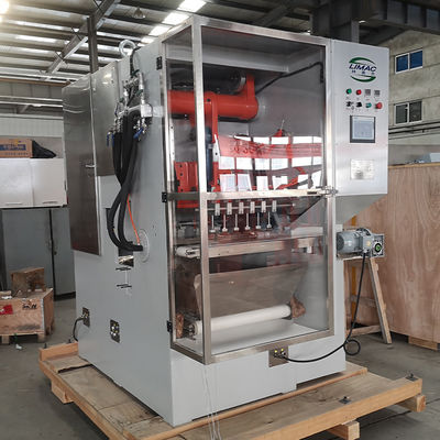 Professionele zeepmachine met mixer drie rollen molen plodder en stamper