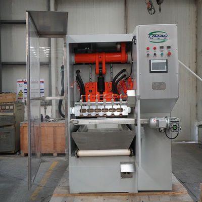 Professionele zeepmachine met mixer drie rollen molen plodder en stamper