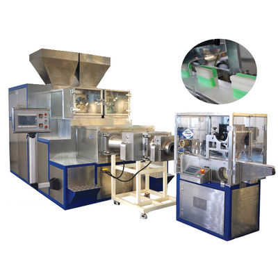Volledig automatische extruder voor zeep en snijmachine van roestvrij staal 380V 50Hz